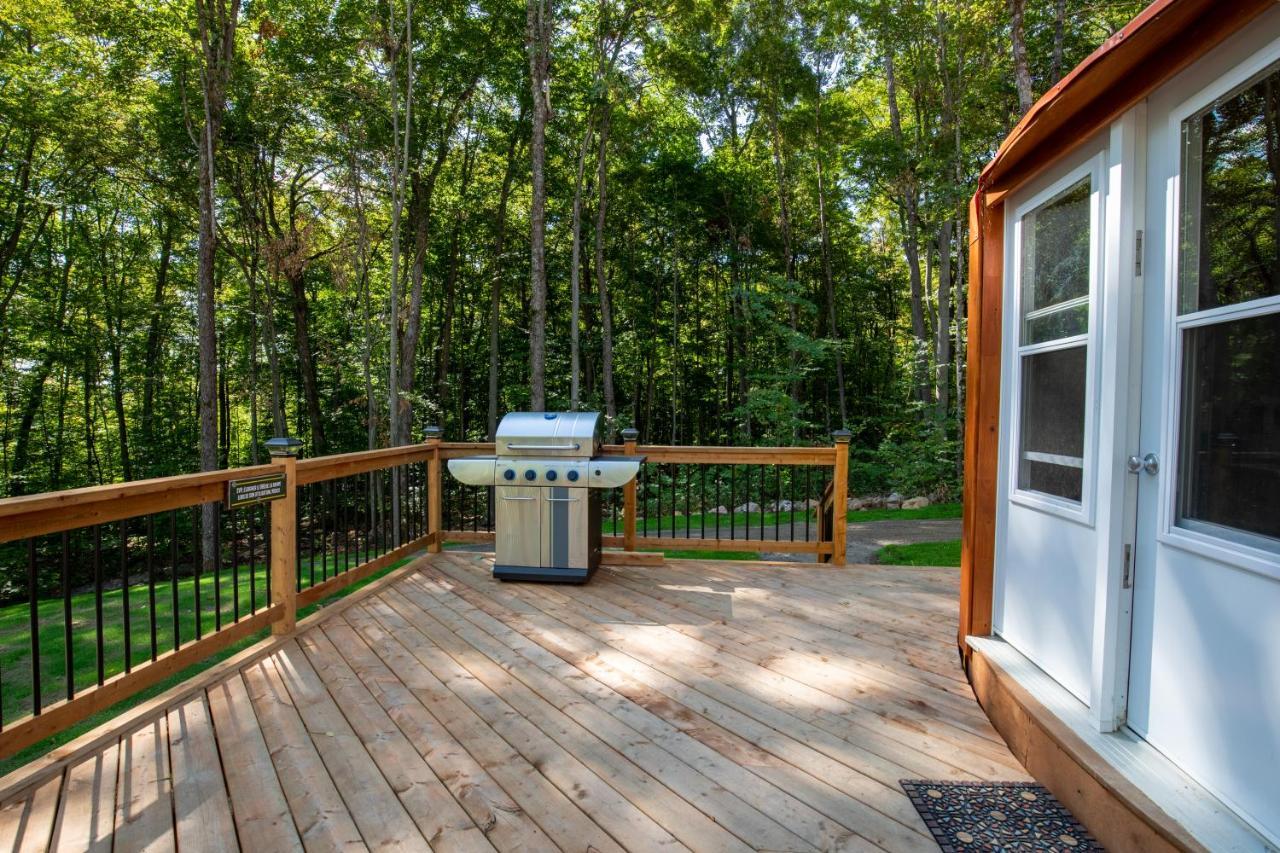 Yourtes Glamping Du Poisson Blanc Notre-Dame-du-Laus Ngoại thất bức ảnh
